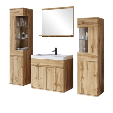 Serlin Möbelset för Badrum - Förvaring - Badrumsförvaring - Kompletta möbelpaket badrum