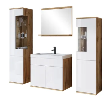 Serlin Möbelset för Badrum - Förvaring - Badrumsförvaring - Kompletta möbelpaket badrum