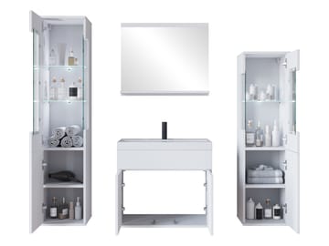 Serlin Möbelset för Badrum - Förvaring - Badrumsförvaring - Kompletta möbelpaket badrum