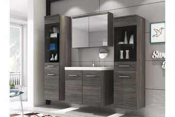 Somender Möbelset för Badrum 132 cm - Förvaring - Badrumsförvaring - Kompletta möbelpaket badrum