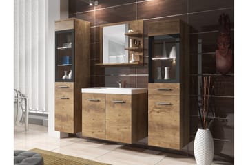 Somender Möbelset för Badrum 132 cm - Förvaring - Badrumsförvaring - Kompletta möbelpaket badrum