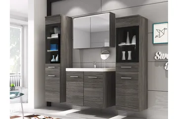 Somender Möbelset för Badrum 132 cm - Förvaring - Badrumsförvaring - Kompletta möbelpaket badrum