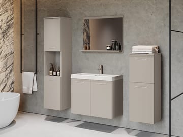 Sonaki Möbelpaket badrum - beige - Förvaring - Badrumsförvaring - Kompletta möbelpaket badrum