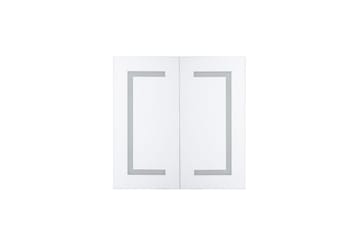 Badrumsskåp Boadilla 60 cm Spegel med LED-belysning - Vit - Förvaring - Badrumsförvaring - Spegelskåp
