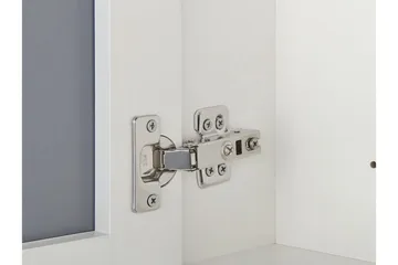 Carmenes Badrumsskåp 40 cm med Spegel - Vit - Förvaring - Badrumsförvaring - Spegelskåp