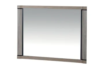 Dallas Spegelskåp 115x1x82 cm LED-belysning - Grå|Vit - Förvaring - Badrumsförvaring - Spegelskåp