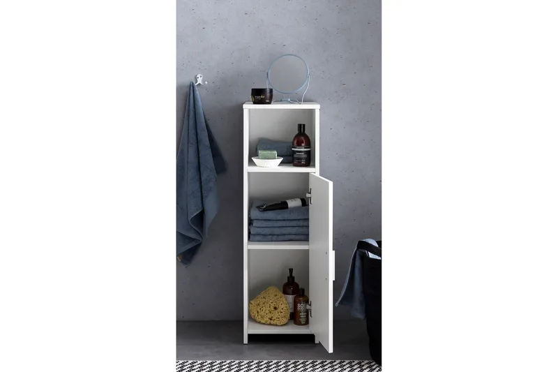 Hennon Badrumsskåp 30x30 cm - Vit - Förvaring - Badrumsförvaring - Spegelskåp