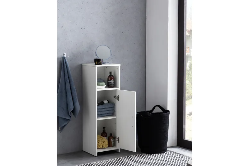 Hennon Badrumsskåp 30x30 cm - Vit - Förvaring - Badrumsförvaring - Spegelskåp