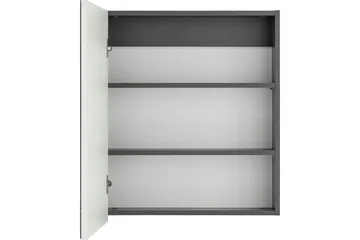 Hudnall Väggskåp 60x15 cm - Antracit/Natur - Förvaring - Badrumsförvaring - Spegelskåp