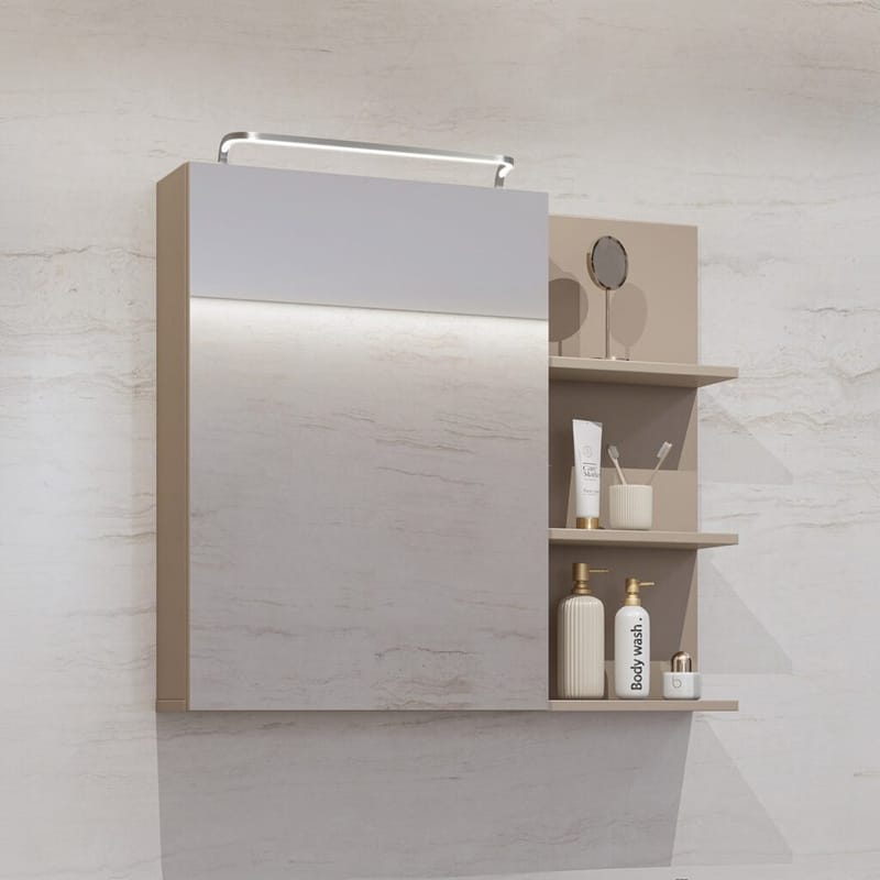 Spegelskåp Irvine 1 Dörr - Kongo - Förvaring - Badrumsförvaring - Spegelskåp