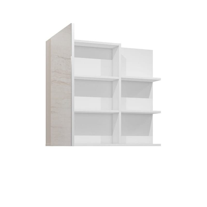 Spegelskåp Irvine 1 Dörr - Vit Blank - Förvaring - Badrumsförvaring - Spegelskåp