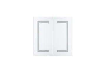 Mazarredo Badrumsskåp 60 cm Spegel med LED-belysning - Vit - Förvaring - Badrumsförvaring - Spegelskåp