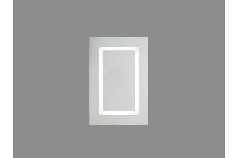 Roconda Badrumsskåp 40 cm Spegel med LED-belysning - Vit - Förvaring - Badrumsförvaring - Spegelskåp