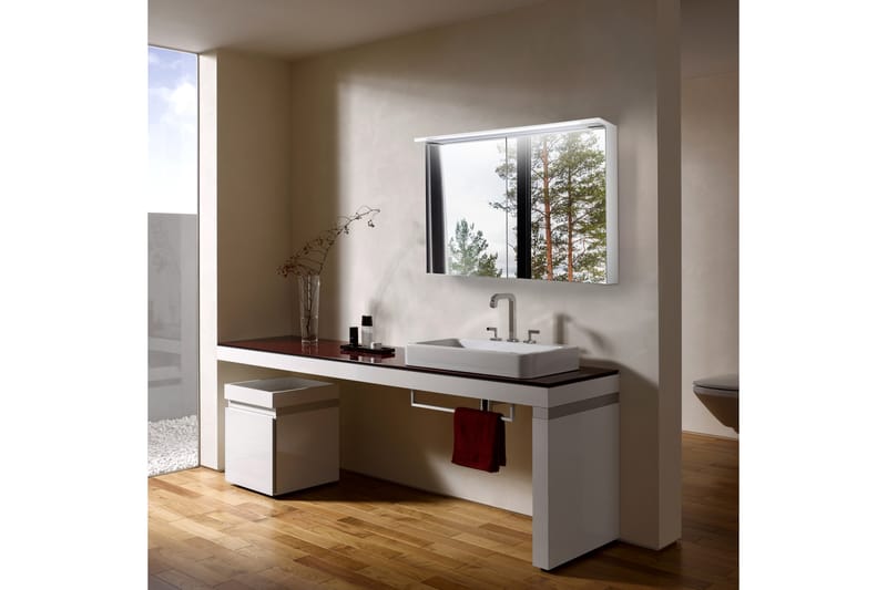 Spegelskåp Bathlife Glänsa 1000 - Vit - Förvaring - Badrumsförvaring - Spegelskåp