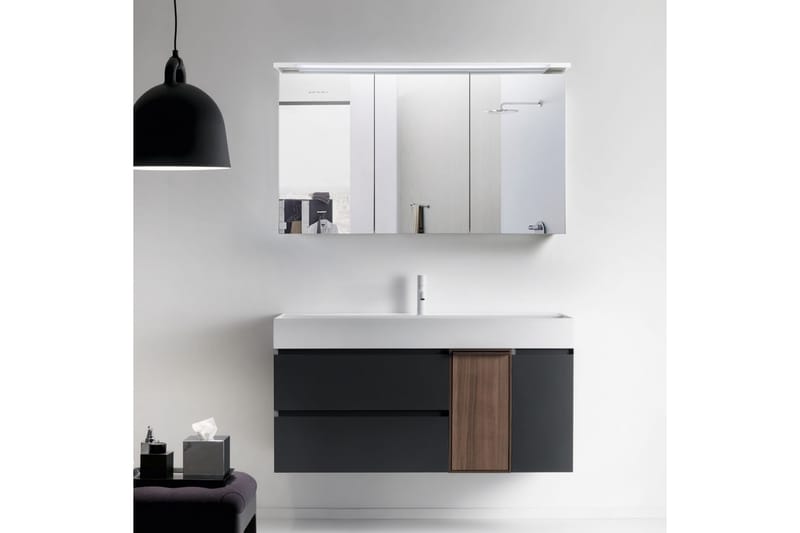 Spegelskåp Bathlife Glänsa 1200 - Vit - Förvaring - Badrumsförvaring - Spegelskåp