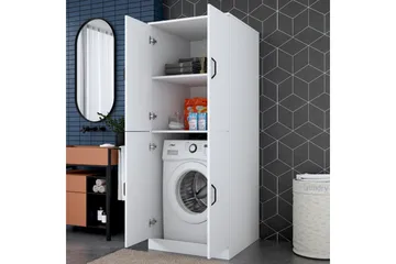 Tvättmaskinsskåp Ostwerwaltia Vit - Vit - Förvaring - Badrumsförvaring - Väggskåp & högskåp