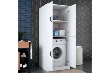 Tvättmaskinsskåp Ostwerwaltia Vit - Vit - Förvaring - Badrumsförvaring - Väggskåp & högskåp