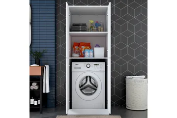 Tvättmaskinsskåp Ostwerwaltia Vit - Vit - Förvaring - Badrumsförvaring - Väggskåp & högskåp