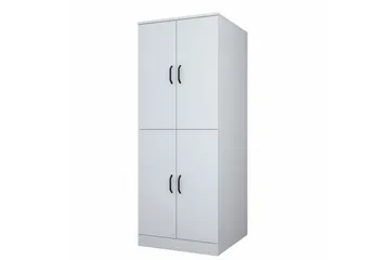 Tvättmaskinsskåp Ostwerwaltia Vit - Vit - Förvaring - Badrumsförvaring - Väggskåp & högskåp