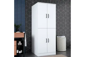 Tvättmaskinsskåp Ostwerwaltia Vit - Vit - Förvaring - Badrumsförvaring - Väggskåp & högskåp