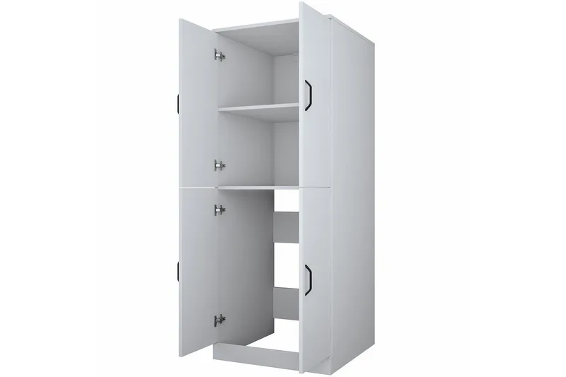 Tvättmaskinsskåp Ostwerwaltia Vit - Vit - Förvaring - Badrumsförvaring - Väggskåp & högskåp