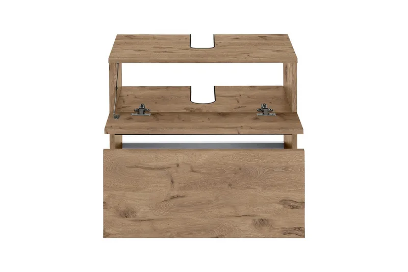 Tvättställsskåp & kommod Loft24 Tvättställsskåp Loft24 Wisla Brown1 - Förvaring - Badrumsförvaring - Tvättställsskåp & kommod