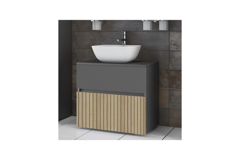 Tvättställsskåp & kommod Loft24 Tvättställsskåp Loft24 Wisla Nature - Förvaring - Badrumsförvaring - Tvättställsskåp & kommod