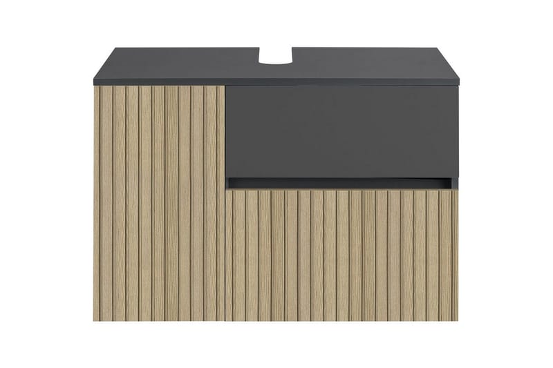 Tvättställsskåp & kommod Loft24 Wisla Tvättställsskåp 80 cm Nature - Förvaring - Badrumsförvaring - Tvättställsskåp & kommod