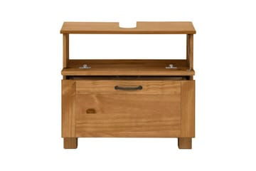 Tvättställsskåp Alby 1 låda, Betsad/Vax - 1 låda, Betsad/Vax - Förvaring - Badrumsförvaring - Väggskåp & högskåp