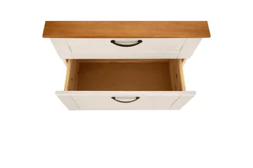 Tvättställsskåp Alby 1 låda, Vit/Honung - 1 låda, Vit/Honung - Förvaring - Badrumsförvaring - Väggskåp & högskåp