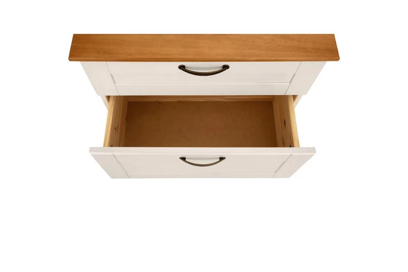 Tvättställsskåp Alby 1 låda, Vit/Honung - 1 låda, Vit/Honung - Förvaring - Badrumsförvaring - Väggskåp & högskåp