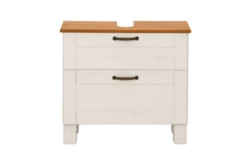 Tvättställsskåp Alby 1 låda, Vit/Honung - 1 låda, Vit/Honung - Förvaring - Badrumsförvaring - Väggskåp & högskåp