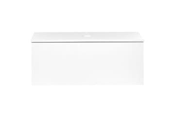 Tvättställsskåp Alzira Vit, 100x52x40 cm - Vit, 100x52x40 cm - Förvaring - Badrumsförvaring - Väggskåp & högskåp