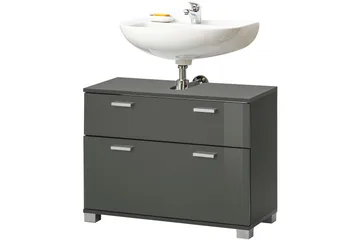 Gervase Tvättställ 70 cm - Grå - Förvaring - Badrumsförvaring - Tvättställsskåp & kommod