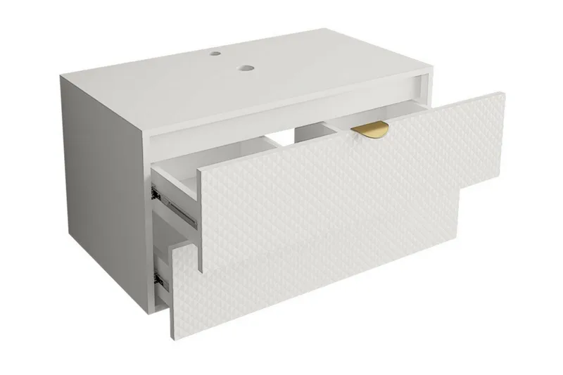 Glenndale Tvättställsskåp - Svart - Förvaring - Badrumsförvaring - Tvättställsskåp & kommod