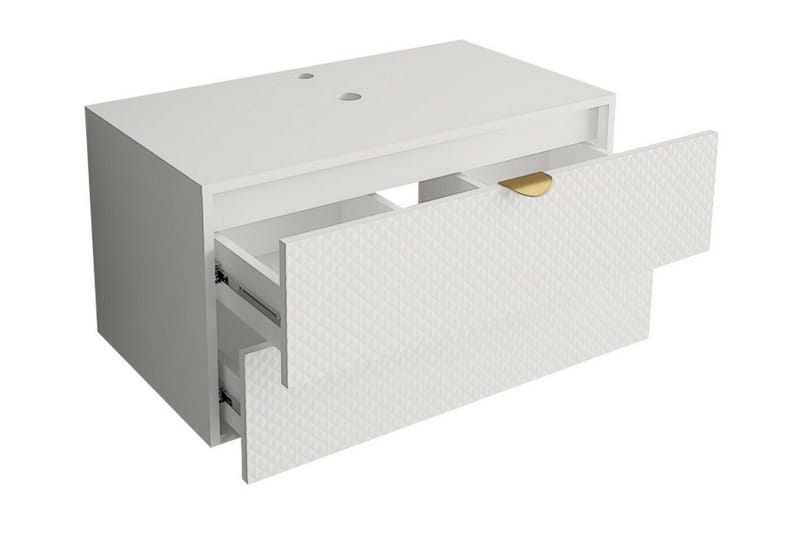 Glenndale Tvättställsskåp - Svart - Förvaring - Badrumsförvaring - Tvättställsskåp & kommod