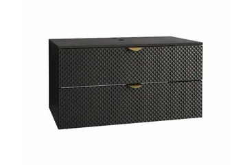 Glenndale Tvättställsskåp - Svart - Förvaring - Badrumsförvaring - Tvättställsskåp & kommod