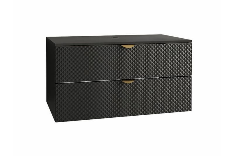 Glenndale Tvättställsskåp - Svart - Förvaring - Badrumsförvaring - Tvättställsskåp & kommod