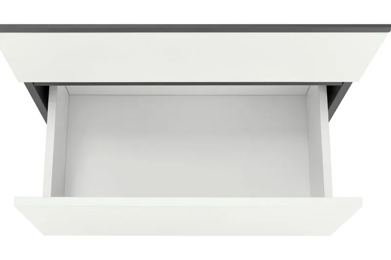 Hudnall Tvättställsskåp 60x35 cm - Antracit/Natur - Förvaring - Badrumsförvaring - Tvättställsskåp & kommod