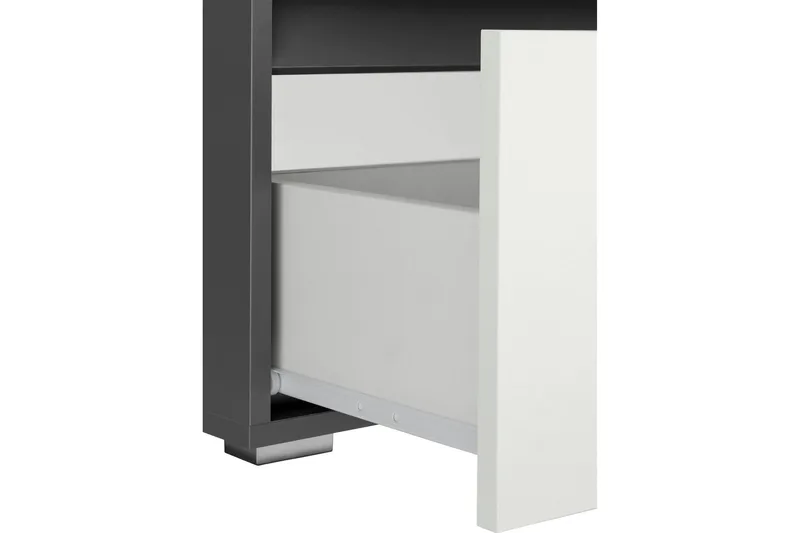 Hudnall Tvättställsskåp 60x35 cm - Antracit/Natur - Förvaring - Badrumsförvaring - Tvättställsskåp & kommod