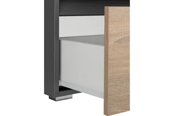 Hudnall Tvättställsskåp 60x35 cm - Antracit/Vit - Förvaring - Badrumsförvaring - Tvättställsskåp & kommod