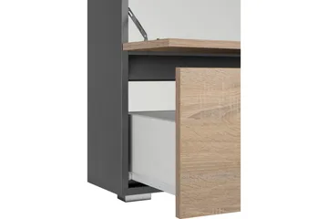 Hudnall Tvättställsskåp 60x35 cm - Antracit/Vit - Förvaring - Badrumsförvaring - Tvättställsskåp & kommod