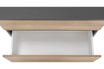 Hudnall Tvättställsskåp 80x35 cm - Antracit/Vit - Förvaring - Badrumsförvaring - Tvättställsskåp & kommod