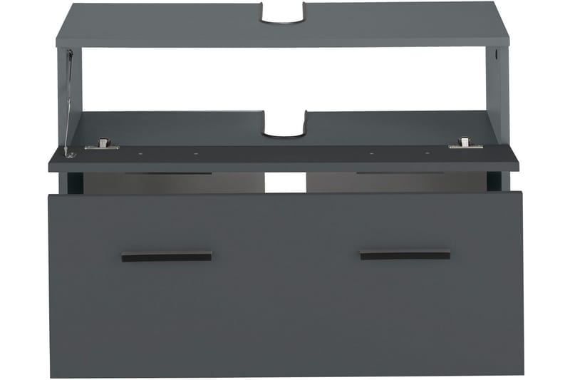 Michikue Tvättställsskåp - Grå - Förvaring - Badrumsförvaring - Tvättställsskåp & kommod