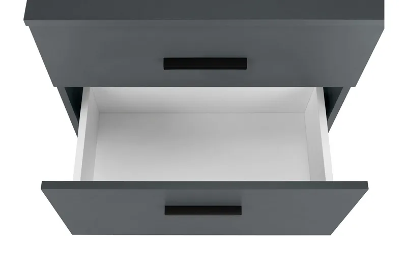 Michikue Tvättställsskåp - Grå - Förvaring - Badrumsförvaring - Tvättställsskåp & kommod