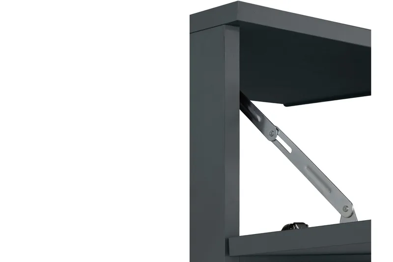 Michikue Tvättställsskåp - Grå - Förvaring - Badrumsförvaring - Tvättställsskåp & kommod