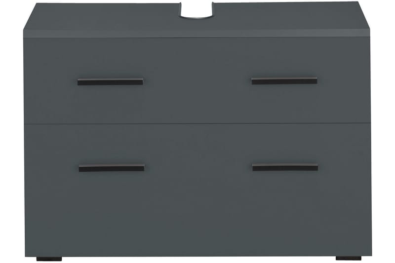 Michikue Tvättställsskåp - Grå - Förvaring - Badrumsförvaring - Tvättställsskåp & kommod