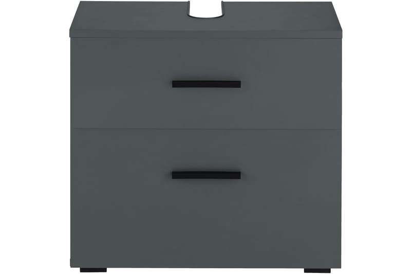 Michikue Tvättställsskåp - Grå - Förvaring - Badrumsförvaring - Tvättställsskåp & kommod