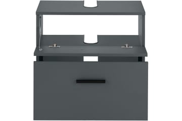 Michikue Tvättställsskåp - Grå - Förvaring - Badrumsförvaring - Tvättställsskåp & kommod