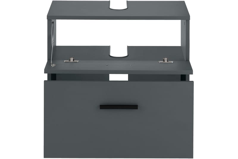 Michikue Tvättställsskåp - Grå - Förvaring - Badrumsförvaring - Tvättställsskåp & kommod